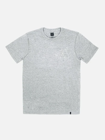 TRIPLE TRIANGLE TEE - GRY(wht)